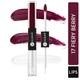 SUGAR Cosmetics Smudge Me Not Lip Duo - 17 Fiery Berry (Marsala) 3.5 gm - Lipsticks