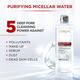 L'Oreal Paris Revitalift Crystal Purifying Micellar Water With Oil-Free Technology, Cleanses pores & removes makeup 95 ml - Face Wash & Cleansers