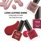 Faces Canada Ultime Pro Splash Mini Nail Enamel, Floral Dream + Royal Ruby + Cherry Blast + Watermelon, 20ml 4's - Nail Polish
