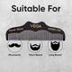 Vega Beard/ Moustache Comb for Men, Pocket-size Comb for Hair, Groom your Beard (HMBC-196) 17 gm - Hair Brushes