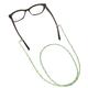 Modisch Green And Transparent Green Round Beads Sunglasses Chain (JC-14Gw) 1's - Wearables Sunglasses