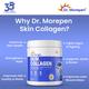 Dr. Morepen Marine Collagen Skin Protein Powder - Pineapple Flavour 250 g - Hair & Skin
