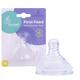 R for Rabbit First Feed Soft Silicon Teat for Glass/PP Bottle(0-6) (Size - S) 1's - Feeding & Nursing