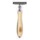 Truefitt and Hill Faux Horn Double Edge Chrome Wellington Safety Razor Essential Grooming Collection For Men 1's - Razors & Cartridges