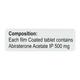 ABURA 500mg Tablet 60's - Cancer Oncology-Cyt