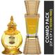 Ajmal Mukhallat Al Wafa Concentrated Perfume Oil Oriental Musky Alcohol For Unisex And Impress Concentrated Perfume Oil Citrus Alcohol For Men 22 ml - Perfumes (Edt/Edp)