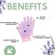 House of Beauty Lavender Paraffin Hand Gloves-At Home Manicure For Soft, Smooth Hands (1Pair) 1's - Hand Creams