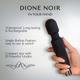 Libertee Body Massager Rechargeable 12 Modes Noir 1's - Massagers And Vibrators