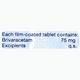 BRIVALEX 75 Tablet 15's - Epilepsy/Convulsion-Ant