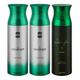 Ajmal Raindrops Raindrops Sacrifice II Deodorant Spray (Pack of 3) 200 ml - Perfumes (Edt/Edp)