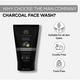 The Man Company Deep Cleansing Charcoal & Ylang - Ylang Face Wash 75ml - Face Washes
