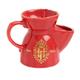 Truefitt and Hill Red Shaving Mug Handcrafted Signature Product of Truefitt and Hill 1's - Pre & Post Shaves