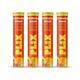 Plix The Plant Fix Vitamin C Immunity Booster 15 Effervescent Tablets (Orange Flavour) 4's - Vitamin C
