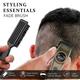 Vega Professional Fade Brush for Man, Dusting Brush and Cleaning Brush for Barbar (VPPBB-01) 1's - Hair Brushes