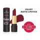 Half N Half Velvet Matte Texture Lipstick My Colour, LS-04, 11 Deep - Maroon 3.8gm - Lipsticks