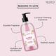 The Love Co. Water Lily Hand Wash For Moisturized Hand - Gentle Cleanser for Soft Hands - Liquid Hand Soap Suitable for Sensitive Skin 300 ml - Hand Wash & Soaps