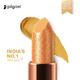 Pilgrim Glitter Lipstick Dubai Gold-03 Luxurious 3-D Glitter Formula With Matte Finish Tranparent 4.2 g - Lipsticks