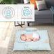 R for Rabbit Snuggy Forest Bedding - Blue - Baby Bedding