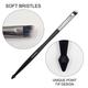 Majestique Eyebrow Brush FC40 1's - Eye Brush