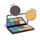 RENEE Party Hour Eyeshadow Palette 16 gm - Eye Shadow Palettes