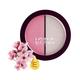 Lotus Makeup Proedit Silk Touch Blush Highlighter Duo Paradise Petal Bh02 12 gm - Blushes