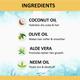 Cocomo Natural Kids Shampoo and Conditioner Minty Fragrance Reduces Hair Fall and Dandruff Minty Sea 200 ml - Baby Shampoo