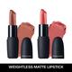 Faces Canada Weightless Matte Lipstick - Buff Nude and Peach Candy 4.5gm each 1's - Lipsticks