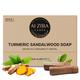 Alziba Cares Soap - Turmeric Sandalwood 100 g - Soaps