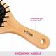 Vega Wooden Paddle Brush (E2 - Pbs) - Hair Brushes