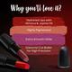 Faces Canada Festive Glam - Weightless Matte Lipstick - Hot Plum & Fuschia Wave 4.5gm each 2's - Lipsticks