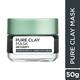 L'Oreal Paris Pure Clay Clay Mask, Detoxify with Charcoal 50 ml - Face Packs