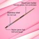 Bronson Professional Nail Art Acrylic Brush Set for Liquid and Powder No.6,8,10 1's - Nail Art