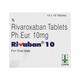RIVABAN 10 Tablet 10's - Blood Clot-Ant
