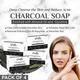 Globus Naturals Charcoal Soap (Pack of 4) 400 gm - Soaps
