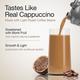Wellbeing Nutrition 100% Native Whey Protein Isolate + Concentrate - Cappuccino 1 Kg - Nutritional Supplements