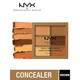 Nyx Professional Makeup Conceal, Correct, Contour Palette - 3 CP03 Deep,Profond 9 gm - Contour