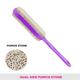 Vega 2 Side Pumice Stone with Handle (PD - 24) Color - Pink 1's - Manicure & Pedicure Kits