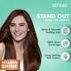 Streax Hair Colour - Walnut Brown (60gm+60ml+20gm) 1's - Crème