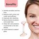 Swiss Beauty Rose Quartz Facial Roller & Massager - (1 pc) 1's - Massagers