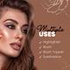 Mars Glowzilla Palette with Blush and Highlighter - 01 12 gm - Highlighters & Illuminators