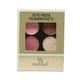 Half N Half Velvet Mousse Eyeshadow Palette, Multicolor - 04 3.2 gm - Eye Shadow Palettes