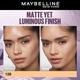 Maybelline New York Super Stay Lumi-Matte Liquid Foundation 30H Longwear Yet Light-As-Air, 128 35 gm - Foundation