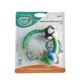 Buddsbuddy Premium Ring Rattle - Blue Green - Pacifiers & Teethers