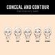Makeup Revolution Conceal and Contour (for neutral undertone) 8 gm - Contour