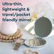 Gubb Dual Pocket Mirror With 5x Magnification 60 gm - Others