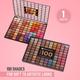 Swiss Beauty Makeup Pro 100 Colors Multicolor Eyeshadow Palette 80 gm - Eyeshadow, Bases & Primers