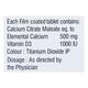 CALRINE FORTE Tablet 10's - Supplements-Cal