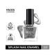 Facescanada Ultime Pro Splash Nail Enamel Silver Frost 61 8 ml - Nail Polish