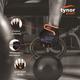 Tynor Sport Grip Gym Gloves - Black & Orange (L) 1's - Gym Accessories