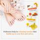 Glutaglow Glutathione Pedicure for Refreshing Moisturizing and Rejuvenating Feet 5 in One Pack 1's - Foot Scrubs
